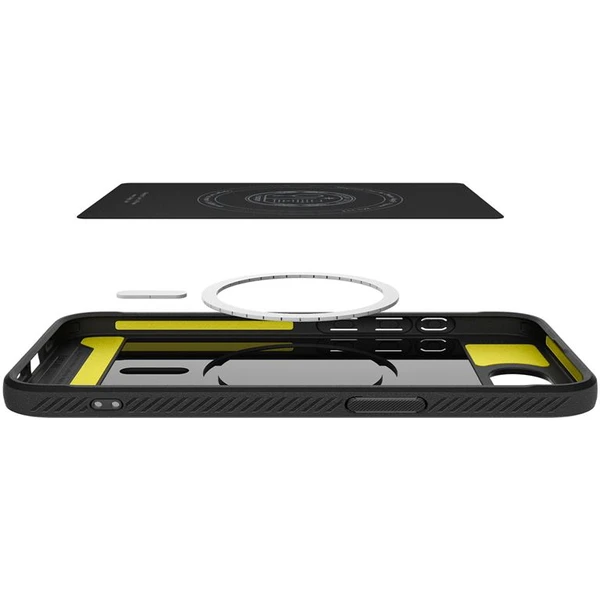 Spigen Rugged Armor MagSafe kryt iPhone 17e/16e matne čierny - Puzdra - Obrázok 82dfc9c9affd48f095a3d2740496b9eb