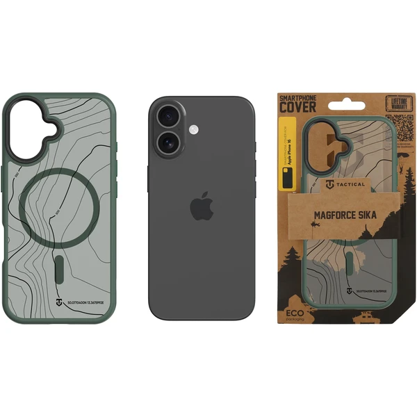 Tactical MagForce Hyperstealth Sika kryt iPhone 16 Forest Green - Puzdra - Obrázok 8307b75db1274f3695cebe39da6f402b