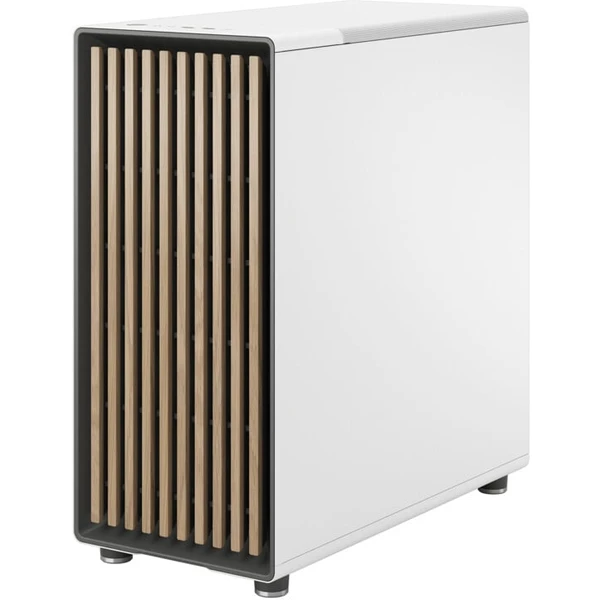 Fractal Design North Chalk číra biela - Počítačové skrine - Obrázok 830L100501