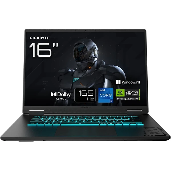GIGABYTE GAMING A16 (CWHI3CZC94SH) RTX 5070 čierny - Notebooky - Hlavný obrázok