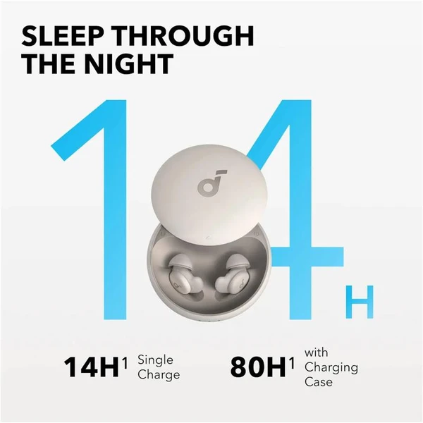 Anker Soundcore Sleep A20 bluetooth slúchadlá biela - Slúchadlá - Obrázok 833da0fcd5e349a1a3a519debd495aea