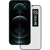OBAL:ME Privacy 5D tvrdené sklo Apple iPhone 12 Pro Max čierne - Ochranné fólie a sklo
