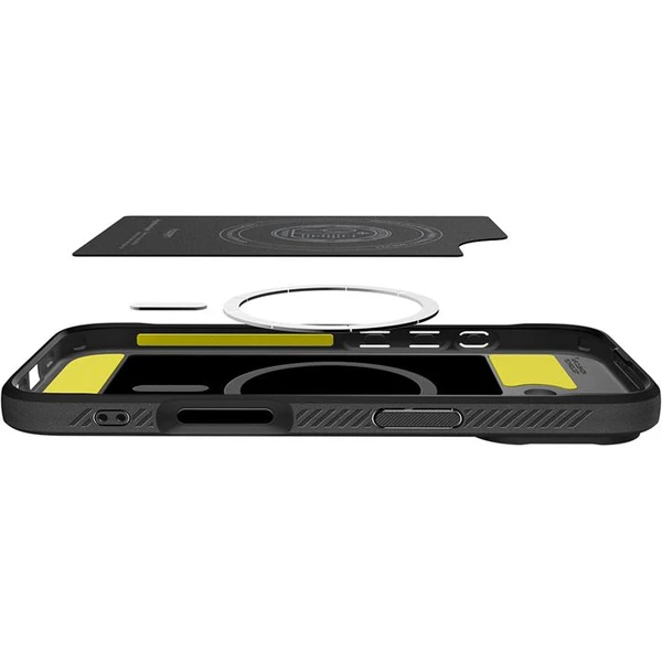 Spigen Rugged Armor MagSafe kryt iPhone 17 matte black - Puzdra - Obrázok 83977779b87e4e338f2e12dec3768a00