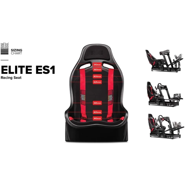 Next Level Racing ELITE Seat ES1, prídavné sedadlo ES1 - Herné sedačky - Obrázok 83CMF00101