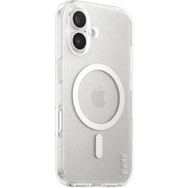 PanzerGlass® CARE kryt Apple iPhone 16 MagSafe Star Lit trblietavý/biely - Puzdra - Hlavný obrázok