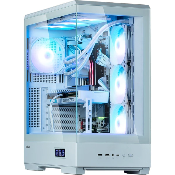 ZALMAN P50 DS biela - Počítačové skrine - Obrázok 83HA000N01