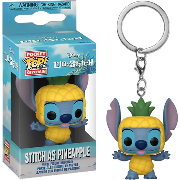 Funko POP! Keychain: Disney - Stitch ako Pineapple