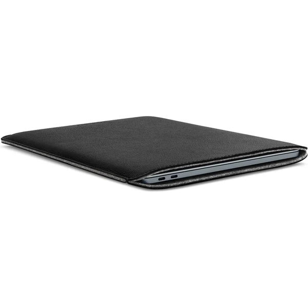 Woolnut Leather Sleeve kožené puzdro MacBook Pro 13"/MacBook Air 13" čierne - Puzdra - Obrázok 83SR100501
