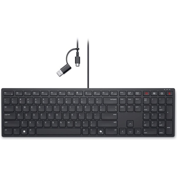 E-shop Dell KBS25C klávesnica CZ/SK čierna