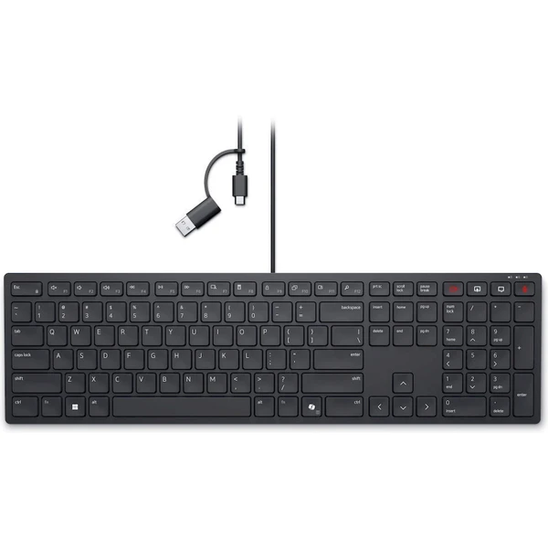 Dell KBS25C klávesnica CZ/SK čierna - Klávesnice - Hlavný obrázok