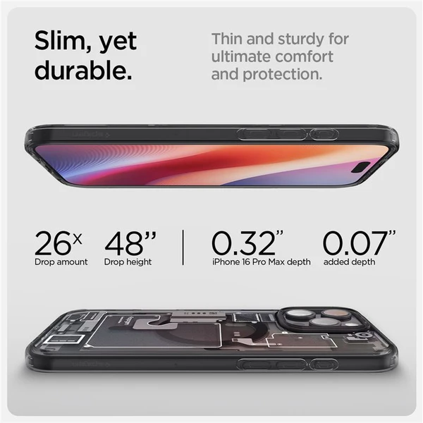 Spigen Ultra Hybrid MagSafe krytiPhone 16 Pro Max zero one - Puzdra - Obrázok 83c23ebddc07498abff12dcff5067e97