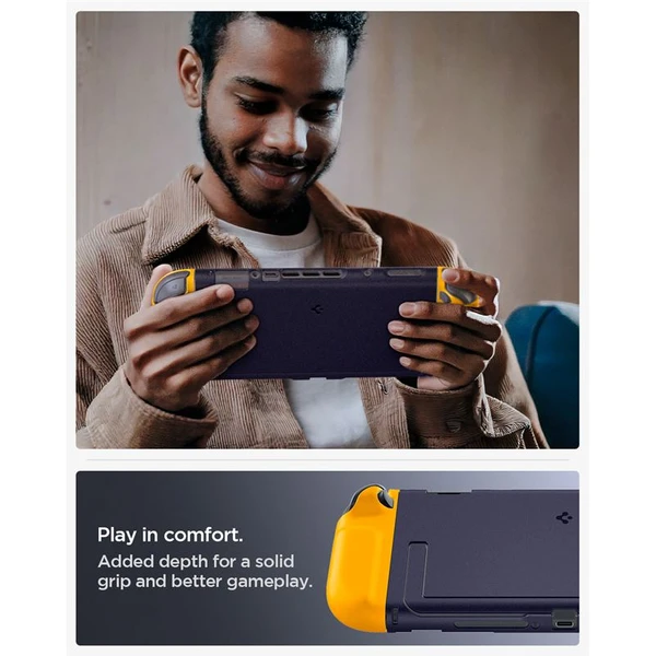 Spigen Nano Pop puzdro Nintendo Switch 2 tmavo modré - Puzdra - Obrázok 83c5def7e26e4a82985490d25dc0c4ec