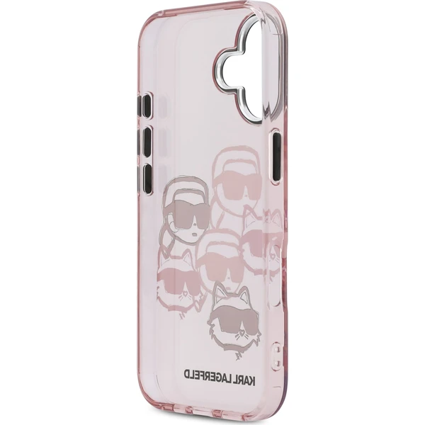 Karl Lagerfeld IML Multi K&CH Heads Zadný Kryt pre iPhone 17 ružový - Puzdra - Obrázok 83dc19e8aaf347e8a8c1b8ffa18ece64