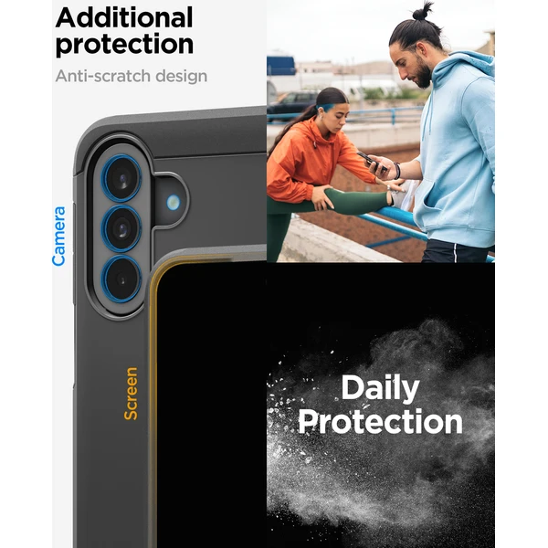 Spigen Tough Armor kryt Samsung Galaxy A37 5G čierny - Puzdra - Obrázok 83e3d8e13a5644e08f4547a988326050