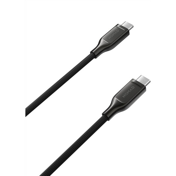 Nomad Kevlar 240W kábel USB-C/USB-C (0,3m) čierny