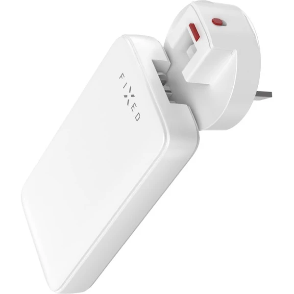 FIXED Slim Traveller GaN cestovná nabíjačka s 2x USB-C a adaptérmi (45W) biela - Nabíjačky - Obrázok 840a43225f08458eb4af1ef81d4e41ad