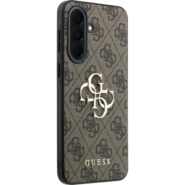 Guess PU 4G Metal Logo kryt Samsung Galaxy A37 hnedý - Puzdra - Obrázok 841e06a7b9a34048b606c1d1a5cb77f8