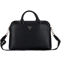 Guess PU Grained Triangle Logo taška na notebook 13/14/15" čierna - Crossbody