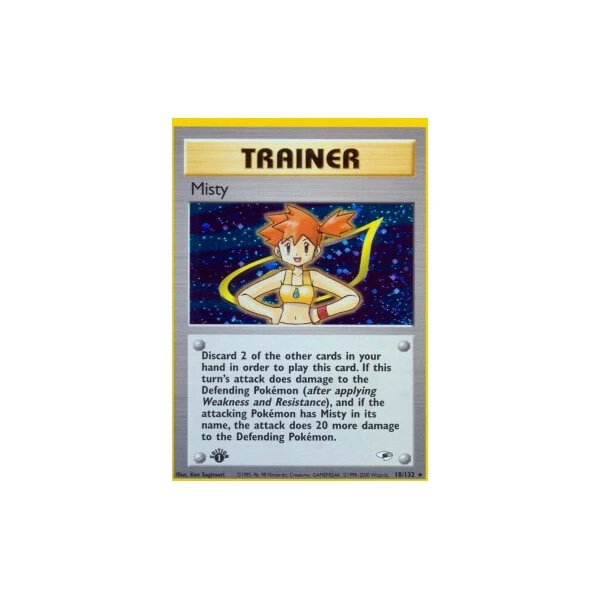 Misty (G1) - Gym Heroes [Holo] - Kusové karty - Hlavný obrázok