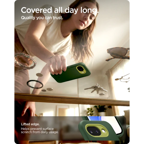 Spigen Nano Pop MagSafe kryt Google Pixel 10a avo green - Puzdra - Obrázok 842338ddab78484398f9fea875466a10