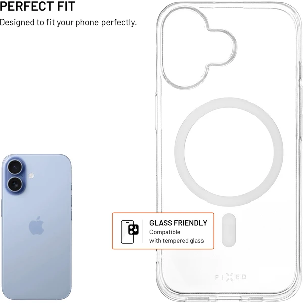 TPU gélový kryt FIXED MagStory AntiUV s podporou MagSafe pre Apple iPhone 17, číry - Puzdra - Obrázok 8423504f03154191b8c0fb2f8b0979a5