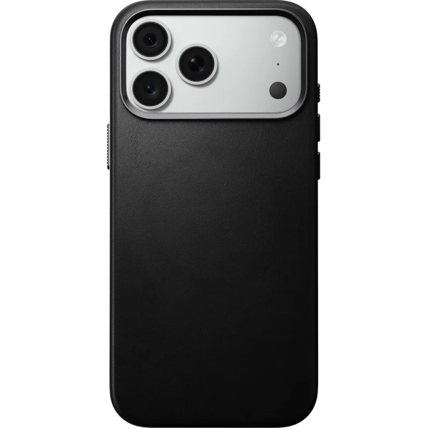 Nomad Traditional Leather MagSafe kožený kryt iPhone 17 Pro Max/18 Pro Max Black - Puzdra - Obrázok 844d6e3a3daa4805808be540adb4830f
