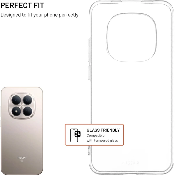 FIXED obal AntiUV TPU Xiaomi Redmi Note 15 Pro 5G priesvitný - Puzdra - Obrázok 845bf37a50bc4ff1b97176601e869394