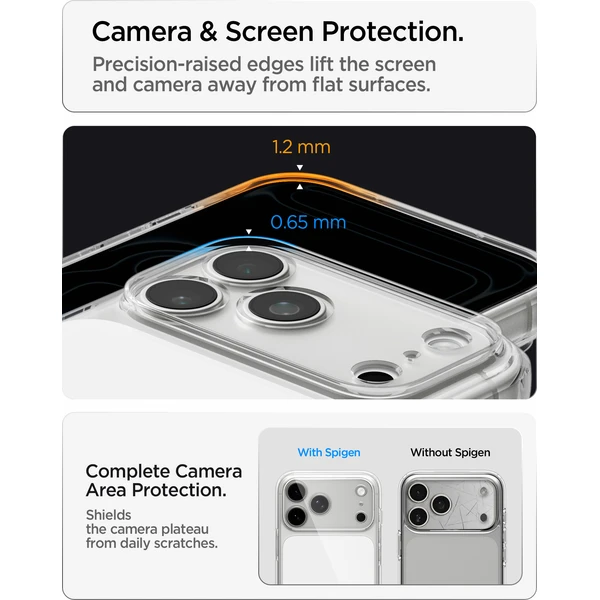 Spigen Ultra Hybrid T MagSafe kryt iPhone 18 Pro Max/17 Pro Max lesklá biela - Puzdra - Obrázok 84644502e58843f39b216348fac1713b