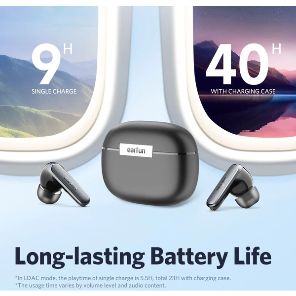 EarFun Air 2 bezdrôtové slúchadlá TW210B TWS čierna - Slúchadlá - Obrázok 84B2000J01