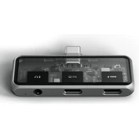 Satechi Mobile XR Hub s duálnym USB-C a audio portom vesmírne šedý - USB huby