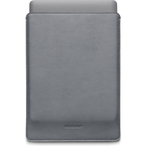 E-shop Woolnut Leather Sleeve kožené púzdro MacBook Pro 13"/MacBook Air 13" sivé