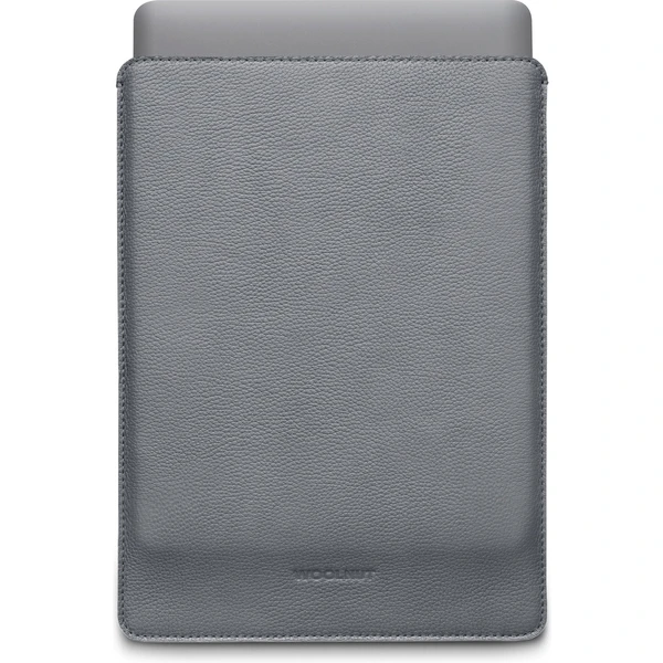Woolnut Leather Sleeve kožené púzdro MacBook Pro 13"/MacBook Air 13" sivé - Puzdra - Hlavný obrázok