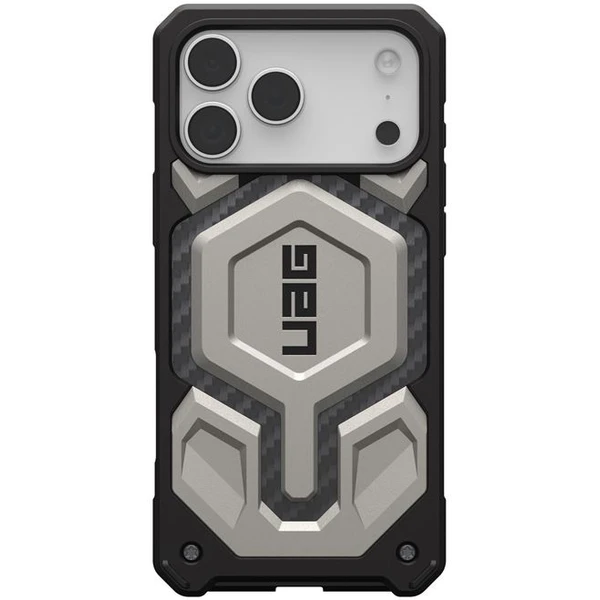 UAG Monarch Pro MagSafe Titanium kryt iPhone 17 Pro Max strieborný - Puzdra - Obrázok 84a67eed6ff8499088923454e8245c0c