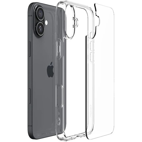 Spigen Ultra Hybrid kryt iPhone 16 crystal clear - Puzdra - Obrázok 84aa9a4f02dc4e6b9e49fde2d69b4cfc