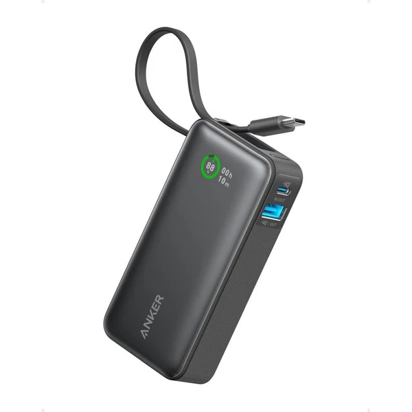 Anker 545 powerbanka 10000mAh, 30W s káblom USB-C čierna - Powerbanky - Hlavný obrázok