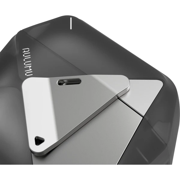 Aulumu A29 Geometrické puzdro AirPods 4 Translucent Gray - Puzdra - Obrázok 84f81d4cb5234c9b8d8a22308651eaa5