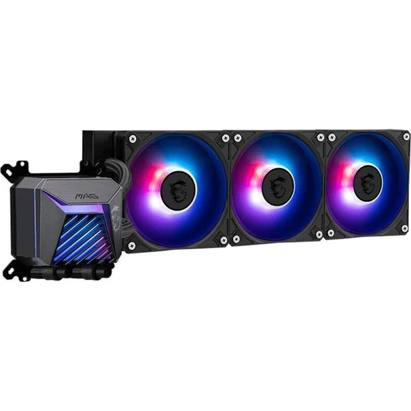 MSI MAG CORELIQUID A15 360 3x120mm ARGB vodný chladič - Chladiče - Obrázok 850N000K01