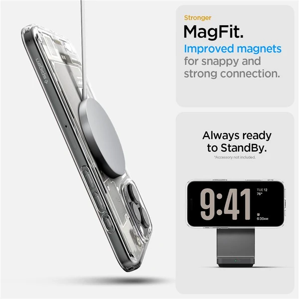 Spigen Ultra Hybrid MagSafe kryt iPhone 16 Pro Max zero one natural titanium - Puzdra - Obrázok 850db6f72fcf43b6a18bf8c8ab8db722