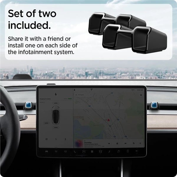 Spigen Air freshener Adapter pre osviežovač vzduchu Tesla Model Y/3 2021/2022 - Držiaky - Obrázok 8510f01ca56f4ec3ae7f46ed6083991d