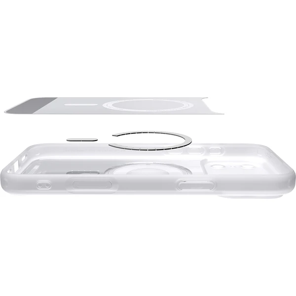 Spigen Ultra Hybrid MagSafe kryt iPhone 18 Pro Max/17 Pro Max klasická strieborná - Puzdra - Obrázok 8511edf613c64f57ab442626061f5d76
