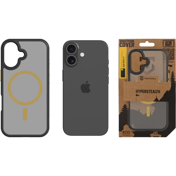 Tactical MagForce Hyperstealth 2.0 kryt iPhone 17 Black/Yellow - Puzdra - Obrázok 85304c4666ef444aa2f3fdebc8aa16a2