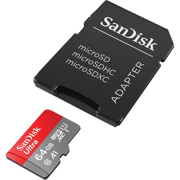 SanDisk Ultra microSDXC 64GB + SD adaptér - Pamäťové karty - Obrázok 8532000P01