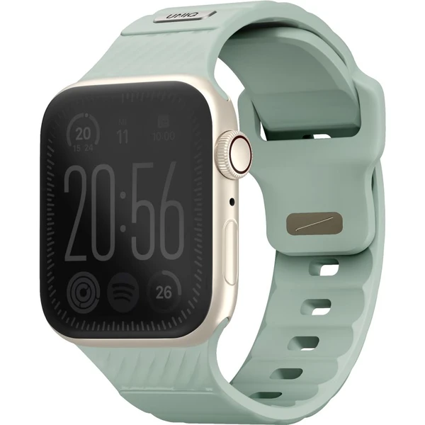 UNIQ Stride FKM Rubber vodeodolný remienok Apple Watch 41/40/38mm svetlo zelený - Remienky - Hlavný obrázok