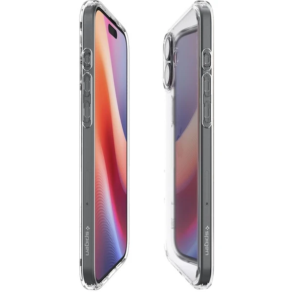 Spigen Crystal Hybrid kryt iPhone 16 crystal clear - Puzdra - Obrázok 853fa031cc2f445ea14bbb001c679da9