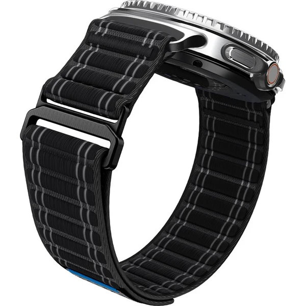 Spigen Fabric Band remienok (suchý zips) Samsung Galaxy Watch8 46/44/40mm čierny - Remienky - Obrázok 85474c7d3f2d40268f7b36b199d83058