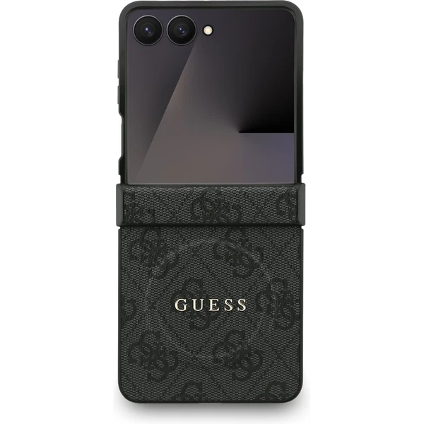 Guess PU Leather 4G Colored Ring Magnetic kryt Samsung Galaxy Z Flip 7 čierny - Puzdra - Obrázok 8552a9a74a344b80afe4684c459096cb