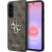 Guess PU 4G Metal Logo kryt Samsung Galaxy A37 hnedý - Puzdra