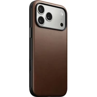 Nomad Modern Leather Case MagSafe kožený kryt iPhone 17 Pro Max Brown - Puzdra