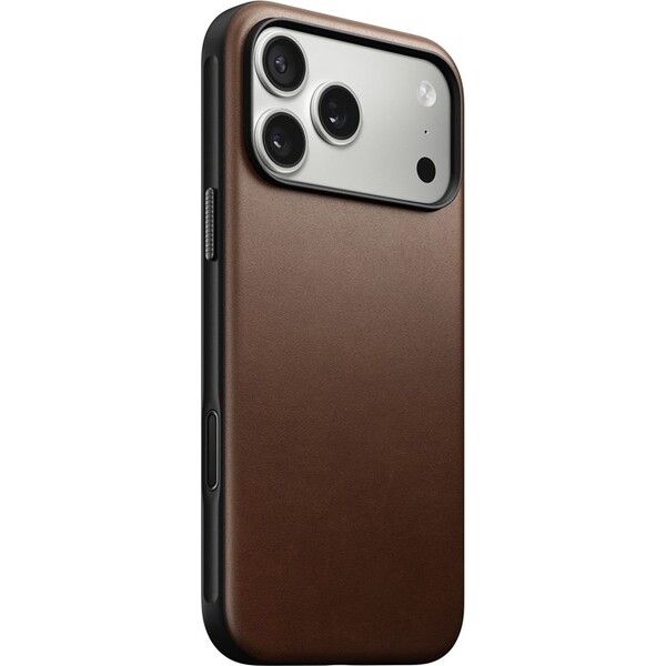 E-shop Nomad Modern Leather Case MagSafe kožený kryt iPhone 17 Pro Max Brown