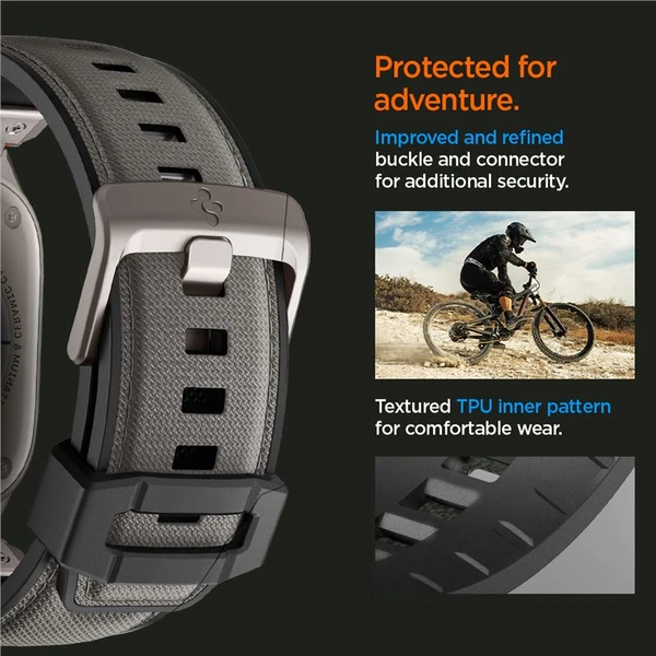 Spigen DuraPro Armor remienok Apple Watch Ultra 49/46/45/44/42mm sivý - Remienky - Obrázok 85629167105e44238ba7f17347c5d432